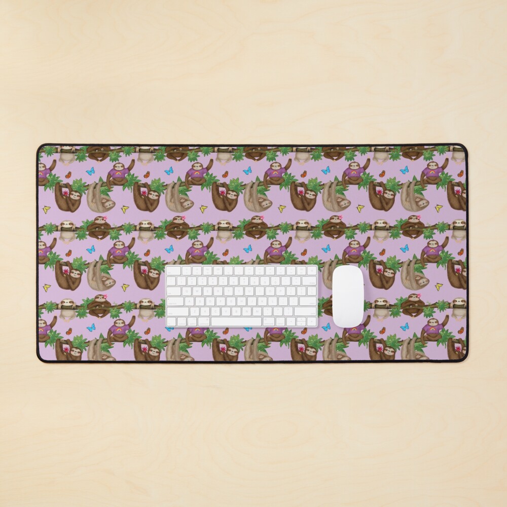 Item preview, Desk Mat designed and sold by leopardynonsens.