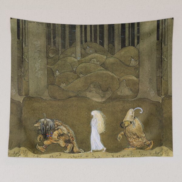 Item preview, THE PRINCESS AND THE TROLLS Swedish Fairy Tale designed and sold by BulganLumini.