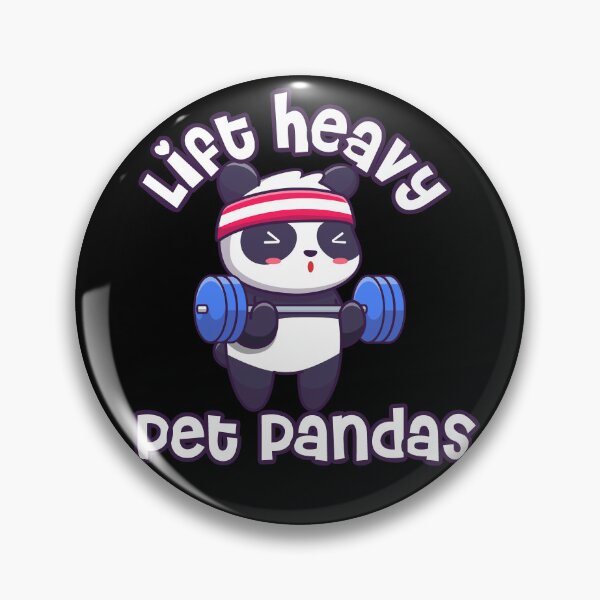 Item preview, Lift Heavy Pet Pandas Funny Fitness designed and sold by TheWildFlix.