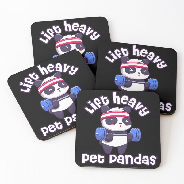 Item preview, Lift Heavy Pet Pandas Funny Fitness designed and sold by TheWildFlix.