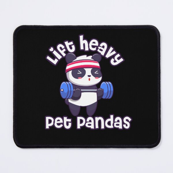 Item preview, Lift Heavy Pet Pandas Funny Fitness designed and sold by TheWildFlix.