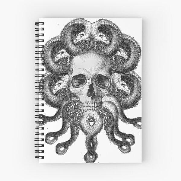 Item preview, Chuthlu. Channidae. medusa.skull, bluebeard designed and sold by richandpure.