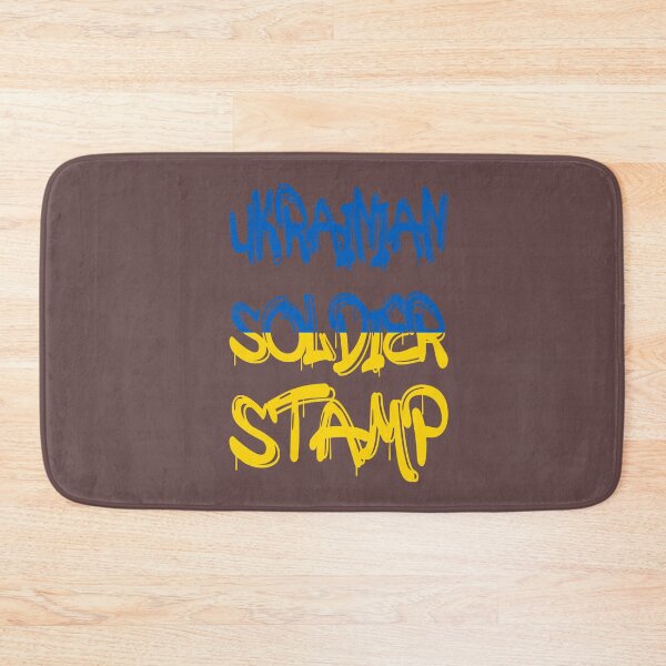 Item preview, Ukrainian soldier stamp designed and sold by NewTopDesign.