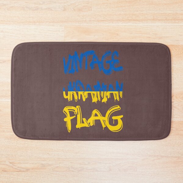 Item preview, Vintage Ukrainian Flag designed and sold by NewTopDesign.