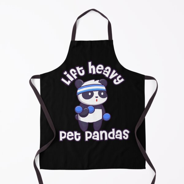 Item preview, Lift Heavy Pet Pandas Kawaii Funny Fitness designed and sold by TheWildFlix.