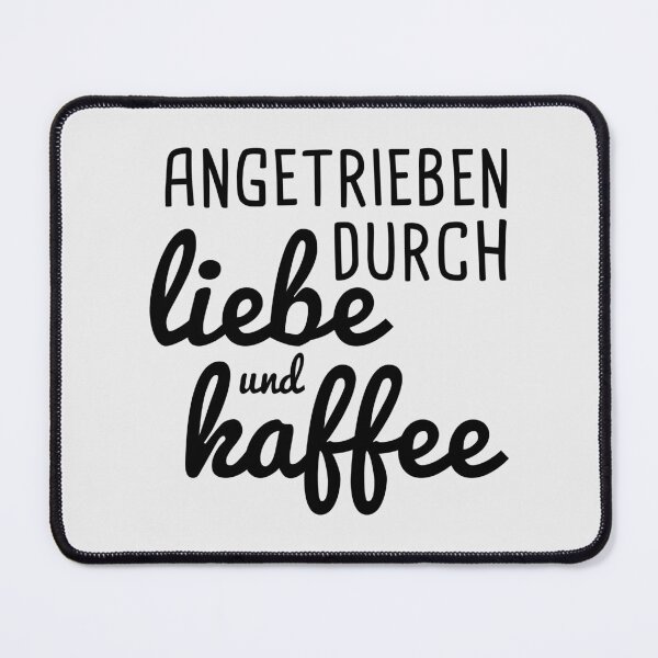 Item preview, Fueled by love and coffee designed and sold by OVMEngemann.