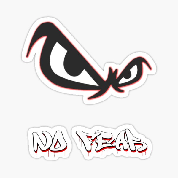 Item preview, No Fear Eyes Red designed and sold by ToxicDisign.