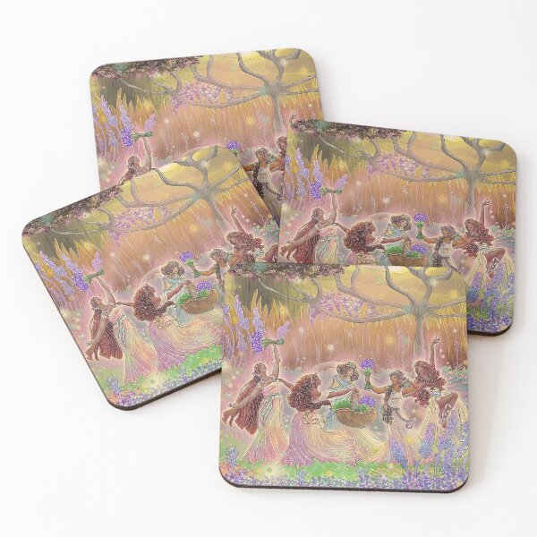 Item preview, Midsummer's Eve Harvest Illustration designed and sold by ABHolliART.