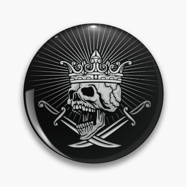 Item preview, grunge skull coat of arms designed and sold by amid999.
