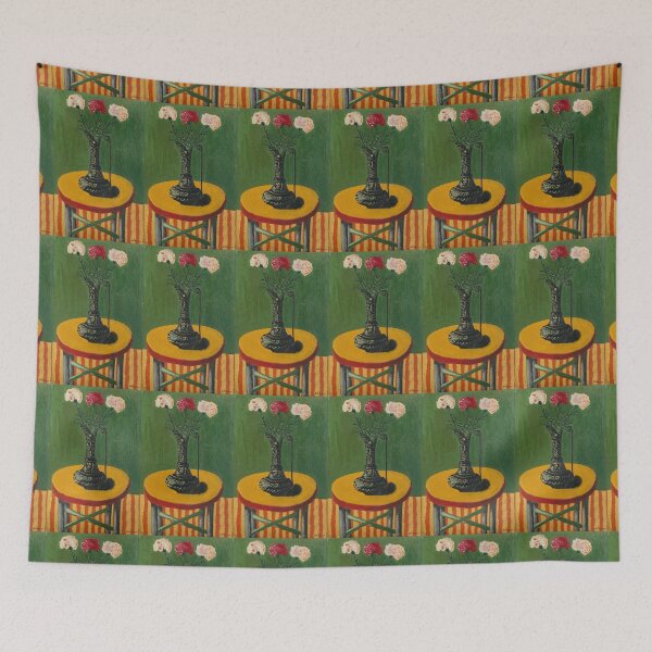 Item preview, Still life with vase and flowers designed and sold by Solotry.