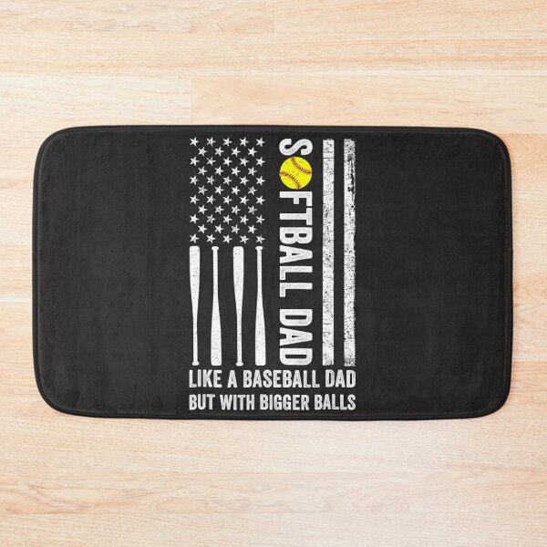 Item preview, Softball Dad Like A Baseball Sports USA Flag Father's Day 153 designed and sold by fawsonpnhamme.