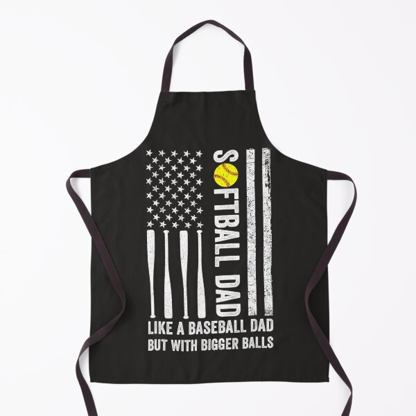 Item preview, Softball Dad Like A Baseball Sports USA Flag Father's Day 153 designed and sold by fawsonpnhamme.