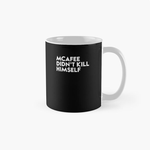 Item preview, Mcafee Didn’t Kill Himself Classic , John Mcafee Retro Tex, Vintage RIP John Mcafee 1945-2021 Unisex  , Hoodie designed and sold by christinestdegt.