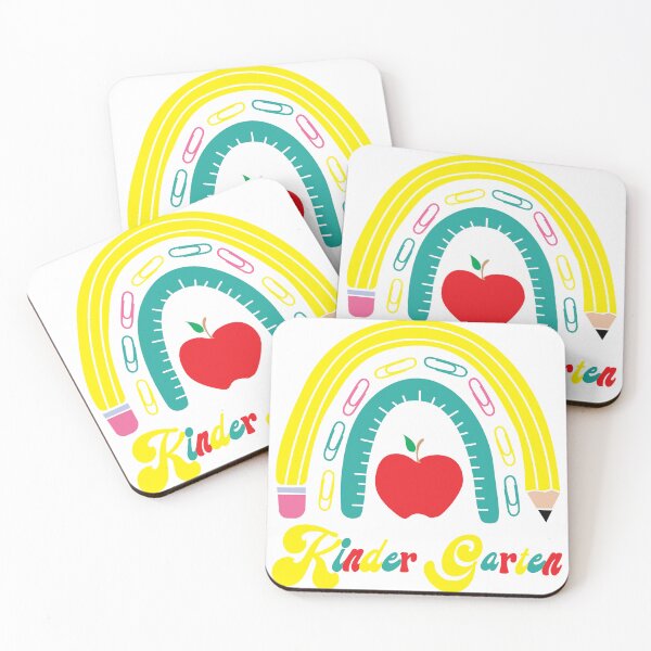 Item preview, Kindergarten Rainbow Retro, Back to School, First day in School designed and sold by BlueDiamond-19.