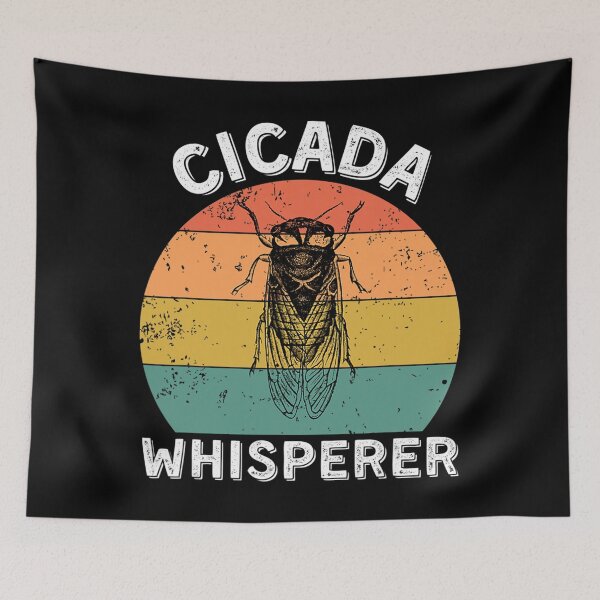 Item preview, Cicadas Whisperer Gift - 2021 Periodical Cicada Swarm designed and sold by energeticcrow76.