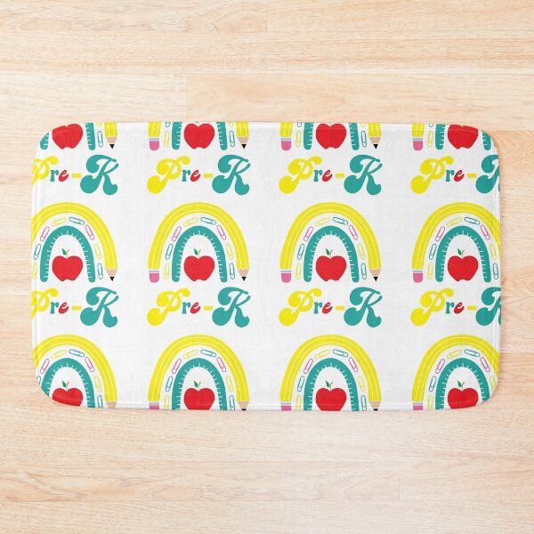 Item preview,  Pre-k School Rainbow Retro, Back to School, First day in School designed and sold by BlueDiamond-19.