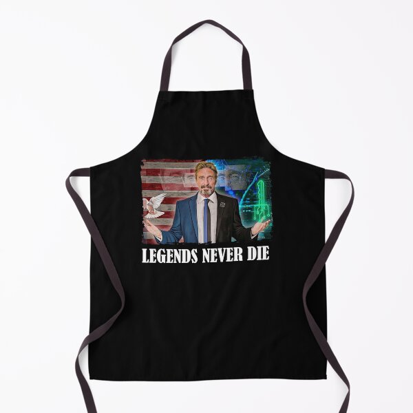 Item preview, Mcafee Legends Never Die Cool , John Mcafee RIP , Mens Mcafee designed and sold by christinestdegt.