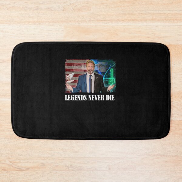 Item preview, Mcafee Legends Never Die Cool , John Mcafee RIP , Mens  Mcafee designed and sold by christinestdegt.