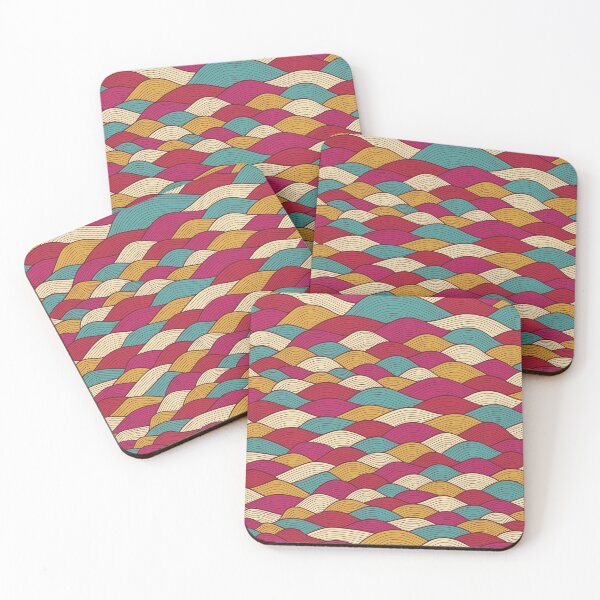 Item preview, Psychedelic Waves Pattern designed and sold by Astral Prints.