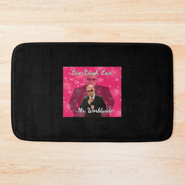 Item preview, Mr. worldwide says to live laugh love- Limited Edition | Perfect Gift designed and sold by laureshira.