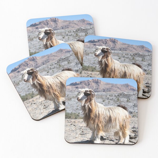 Item preview, Long-haired mountain goat, Oman designed and sold by bookofwandering.