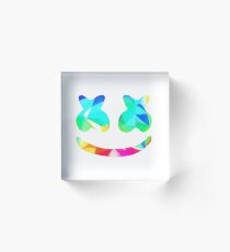 Marshmello Color Acrylic Block