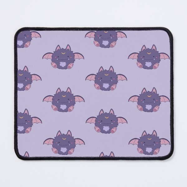 Item preview, Purple floofy bat designed and sold by awesomelyaj.