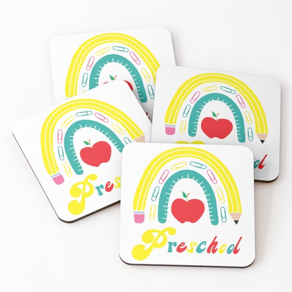 Item preview, PreSchool  Rainbow Retro, Back to School, First day in School designed and sold by BlueDiamond-19.