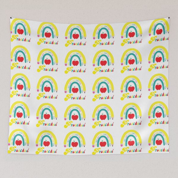 Item preview, PreSchool  Rainbow Retro, Back to School, First day in School designed and sold by BlueDiamond-19.