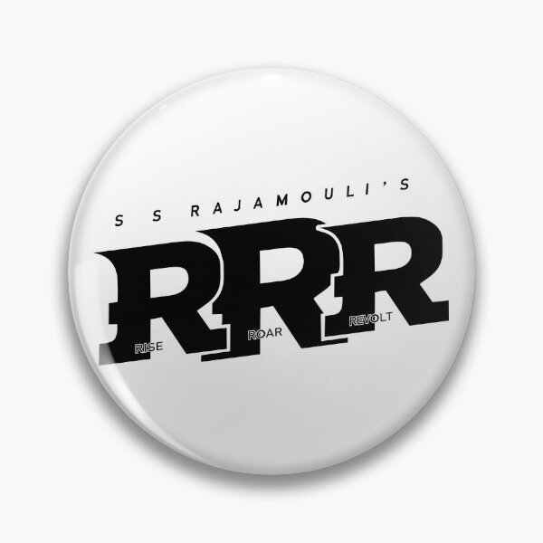Item preview, RRR rise roar revolt movie logo B designed and sold by JCBA.