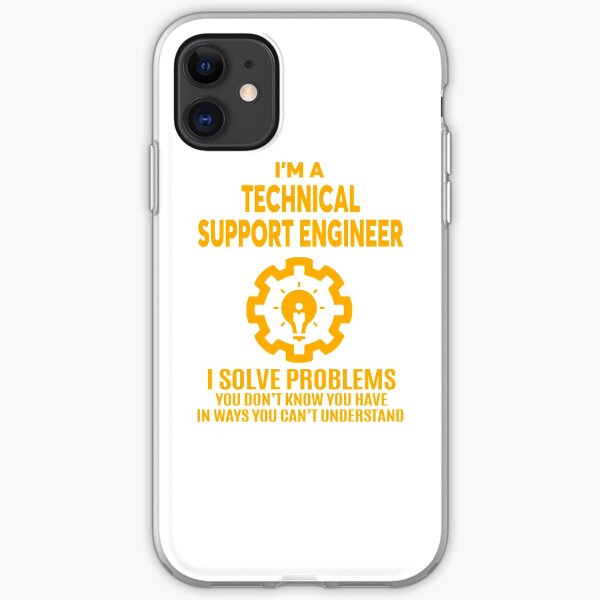 TECHNICAL SUPPORT ENGINEER - NICE DESIGN 2017 iPhone Soft Case