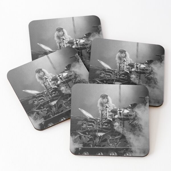 Item preview, Rikki Rockett - BW Photograph designed and sold by ConcertImages.