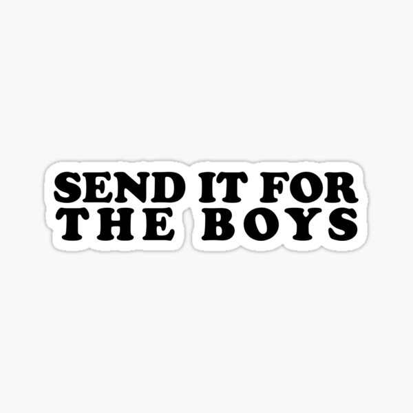 Item preview, SEND IT FOR THE BOYS V1 designed and sold by basedout.