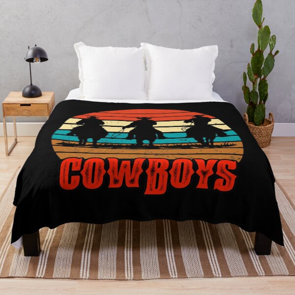 Item preview, Rodeo Cowboy and Wranglers Bronco Horse Retro Style Sunset designed and sold by sizzlingbitter6.