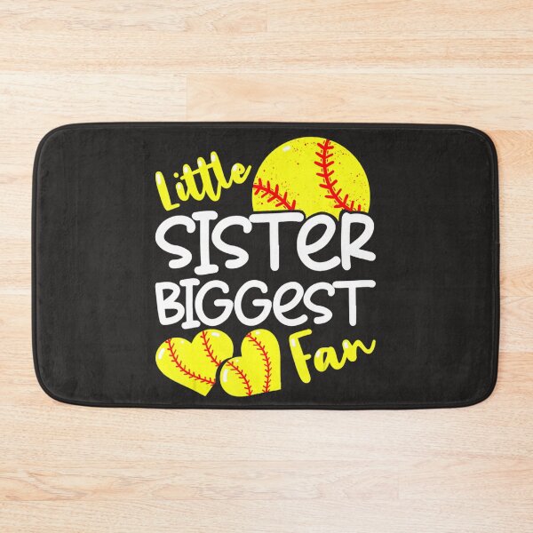 Item preview, Softball Little Sister Biggest Fan 29 designed and sold by fawsonpnhamme.
