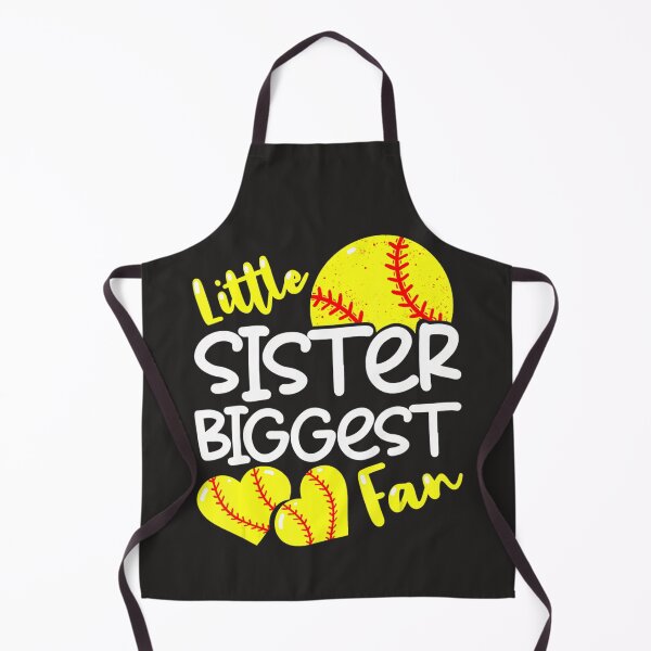 Item preview, Softball Little Sister Biggest Fan 29 designed and sold by fawsonpnhamme.