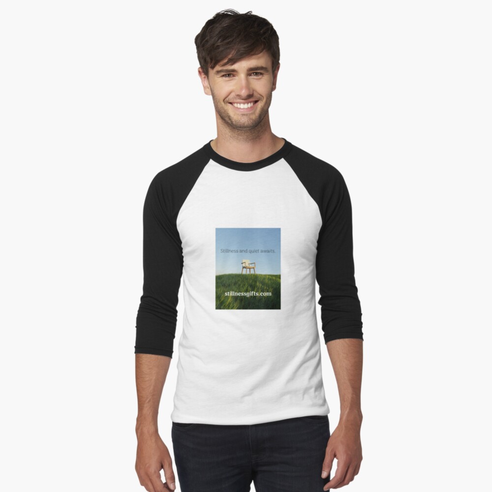 Item preview, Baseball ¾ Sleeve T-Shirt designed and sold by stillnessgifts.