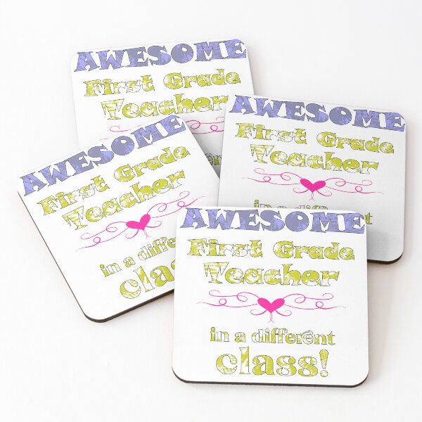 Item preview, AWESOME First Grade Teacher ? in a different class! designed and sold by captainpeter.
