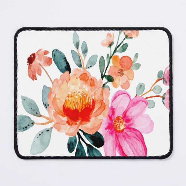 Item preview, Watercolor colorful flowers  designed and sold by Abidar12.