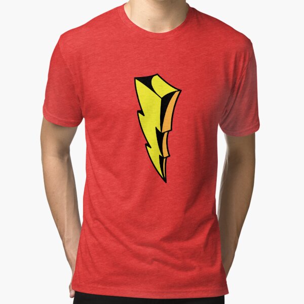 lightning bolt band shirt