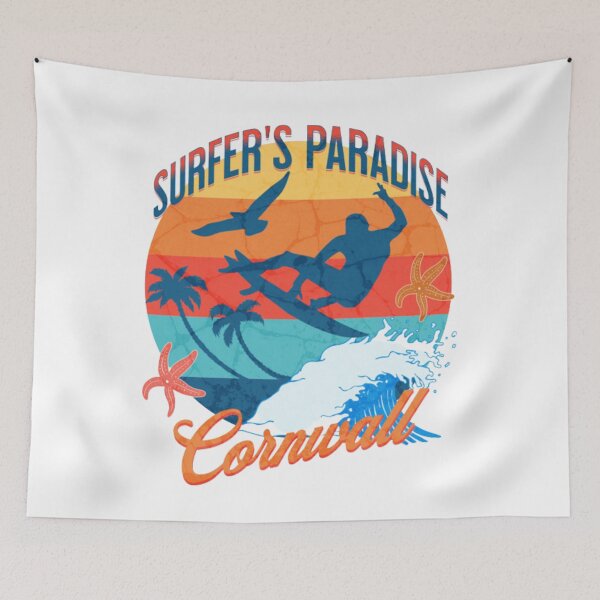 Item preview, Surfer's Paradise is Cornwall designed and sold by LoloTrends.