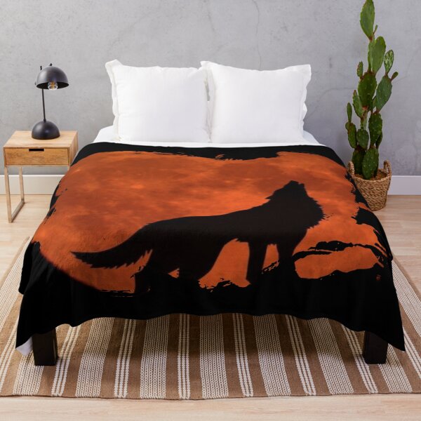 Item preview, bed cover wolf design || zidika designed and sold by Shagrah.