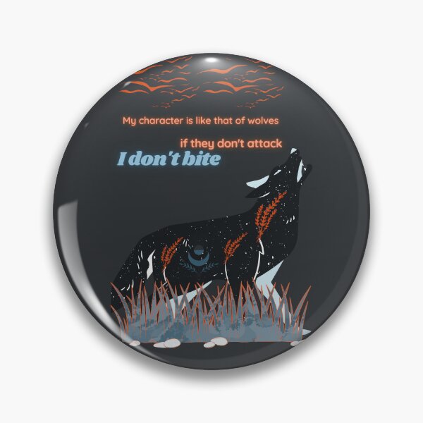 Item preview, zidika wolf quotes designed and sold by Creative Show.