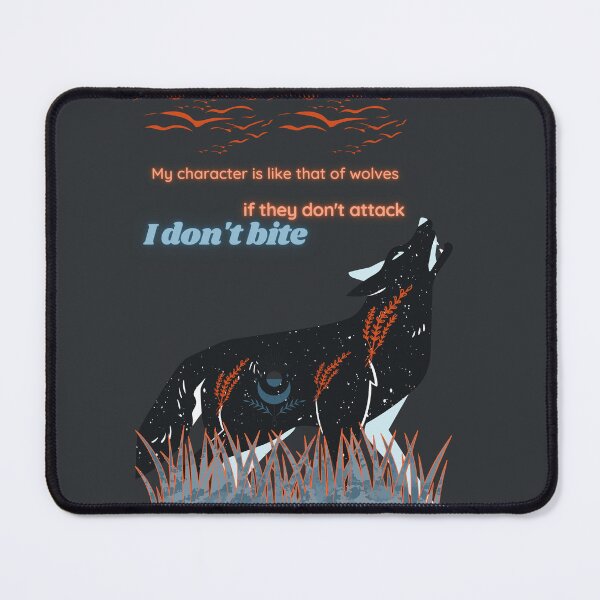 Item preview, zidika wolf quotes designed and sold by Creative Show.