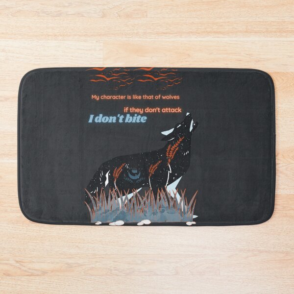 Item preview, zidika wolf quotes designed and sold by Creative Show.