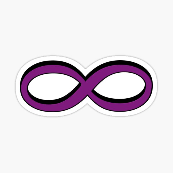 "Infinity" Sticker for Sale by KrasztiGallery Redbubble