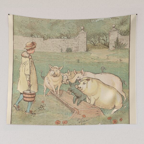 Item preview, The Farmer’s Boy Pl.5 (1887) Randolph Caldecott  designed and sold by TeeARTHY.