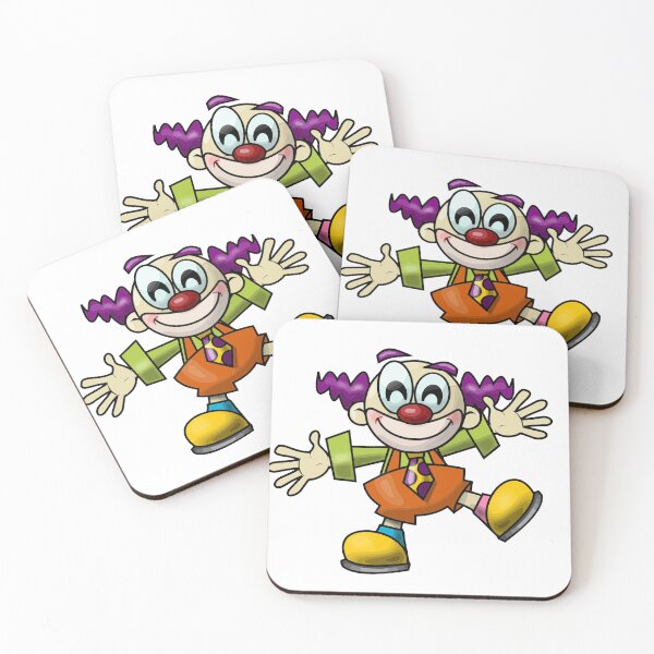 Item preview, Happy Cute Clown Colorful Cartoon Design designed and sold by Thonja.