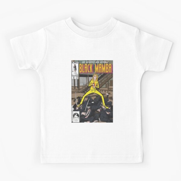 Kobe Bryant Black Mamba Kids T-Shirts for Sale