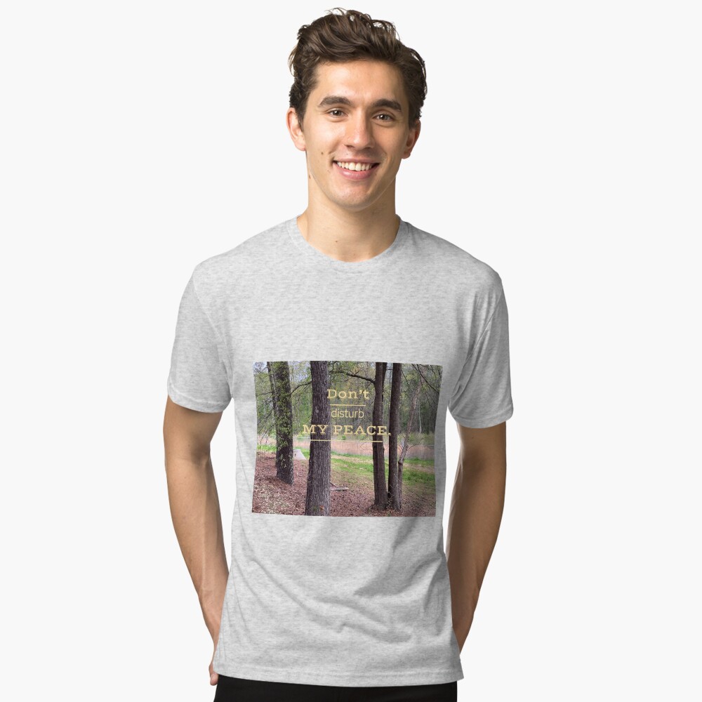 Item preview, Tri-blend T-Shirt designed and sold by stillnessgifts.